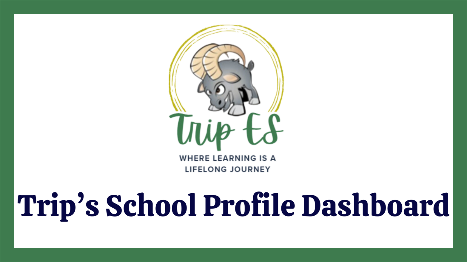Trip's School Profile Dashboard